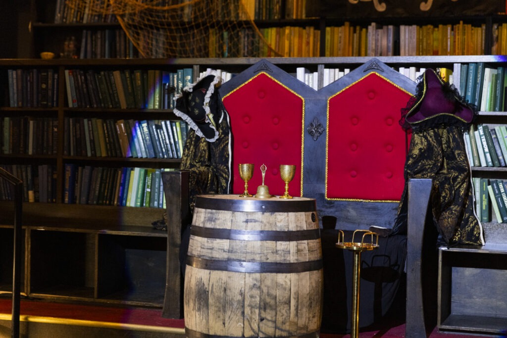 The best seats on deck for the Drunk Pirates Royal Experience