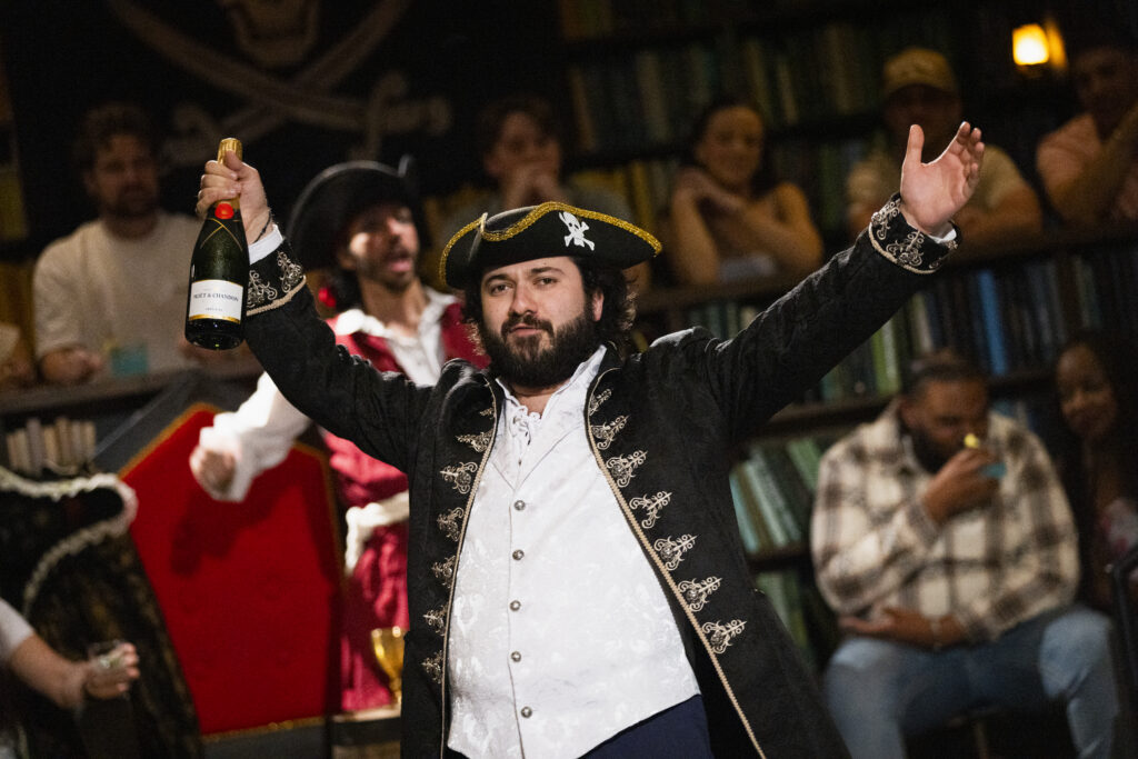A bottle of fine champagne for the Drunk Pirates Royal Experience